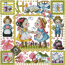 Load image into Gallery viewer, Anne Of Green Gables - 30*30CM 14CT Stamped Cross Stitch(Fairy Brand)
