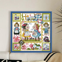 Load image into Gallery viewer, Anne Of Green Gables - 30*30CM 14CT Stamped Cross Stitch(Fairy Brand)
