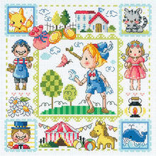 Load image into Gallery viewer, Pinocchio - 30*30CM 14CT Stamped Cross Stitch(Fairy Brand)
