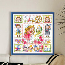 Load image into Gallery viewer, Sleeping Beauty - 30*30CM 14CT Stamped Cross Stitch(Fairy Brand)
