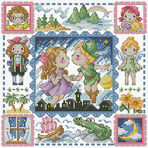 Princess Doraemon - 30*30CM 14CT Stamped Cross Stitch(Fairy Brand)