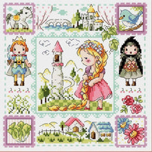 Load image into Gallery viewer, Rapunzel - 30*30CM 14CT Stamped Cross Stitch(Fairy Brand)
