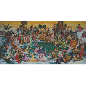 World Celebration - Fairy - 190*94CM 14CT Stamped Cross Stitch(Xiaobai Brand)