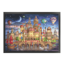Load image into Gallery viewer, Dream Castle - 123*95CM 14CT Stamped Cross Stitch(Xiaobai Brand)
