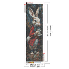 Load image into Gallery viewer, Rabbit 30*90CM(Canvas) Full Round Drill Diamond Painting
