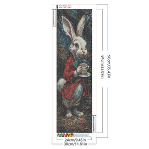 Rabbit 30*90CM(Canvas) Full Round Drill Diamond Painting