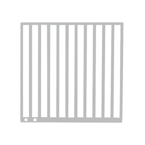 Stainless Steel Diamond Painting Ruler DIY Diamond Painting Tools (2 Rows Round)