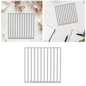 Stainless Steel Diamond Painting Ruler DIY Diamond Painting Tools (2 Rows Round)
