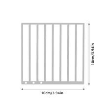 Load image into Gallery viewer, Stainless Steel Diamond Painting Ruler DIY Diamond Painting Tools (3 Rows Round)
