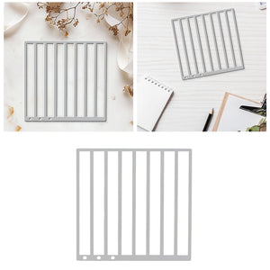 Stainless Steel Diamond Painting Ruler DIY Diamond Painting Tools (3 Rows Round)
