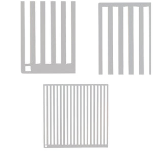 Stainless Steel Diamond Painting Ruler DIY Diamond Painting Tools (1 Row Square)