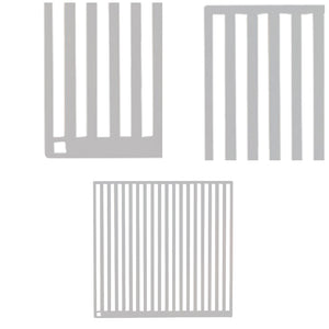 Stainless Steel Diamond Painting Ruler DIY Diamond Painting Tools (1 Row Square)