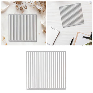 Stainless Steel Diamond Painting Ruler DIY Diamond Painting Tools (1 Row Square)