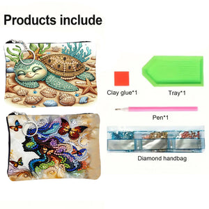 DIY Diamond Art Diamond Dot Diamond Card Pack 5D Diamond Painting Coin Pouch