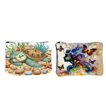 Load image into Gallery viewer, DIY Diamond Art Diamond Dot Diamond Card Pack 5D Diamond Painting Coin Pouch

