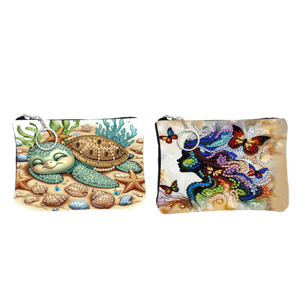 DIY Diamond Art Diamond Dot Diamond Card Pack 5D Diamond Painting Coin Pouch