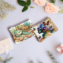Load image into Gallery viewer, DIY Diamond Art Diamond Dot Diamond Card Pack 5D Diamond Painting Coin Pouch
