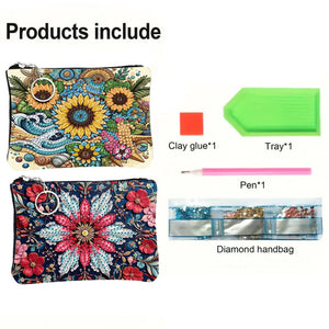 DIY Diamond Art Diamond Dot Diamond Card Pack 5D Diamond Painting Coin Pouch