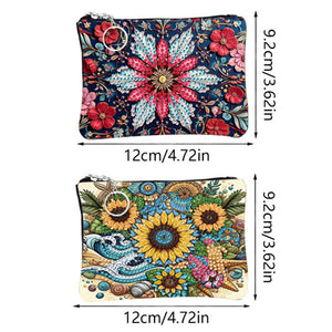 DIY Diamond Art Diamond Dot Diamond Card Pack 5D Diamond Painting Coin Pouch