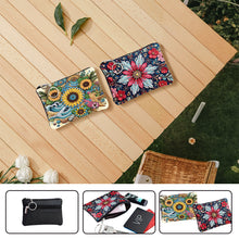Load image into Gallery viewer, DIY Diamond Art Diamond Dot Diamond Card Pack 5D Diamond Painting Coin Pouch
