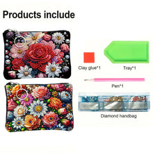Load image into Gallery viewer, DIY Diamond Art Diamond Dot Diamond Card Pack 5D Diamond Painting Coin Pouch
