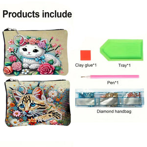 DIY Diamond Art Diamond Dot Diamond Card Pack 5D Diamond Painting Coin Pouch