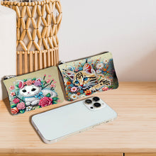 Load image into Gallery viewer, DIY Diamond Art Diamond Dot Diamond Card Pack 5D Diamond Painting Coin Pouch
