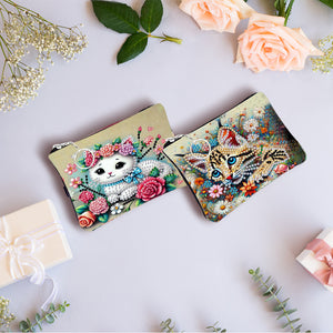 DIY Diamond Art Diamond Dot Diamond Card Pack 5D Diamond Painting Coin Pouch