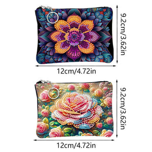 DIY Diamond Art Diamond Dot Diamond Card Pack 5D Diamond Painting Coin Pouch