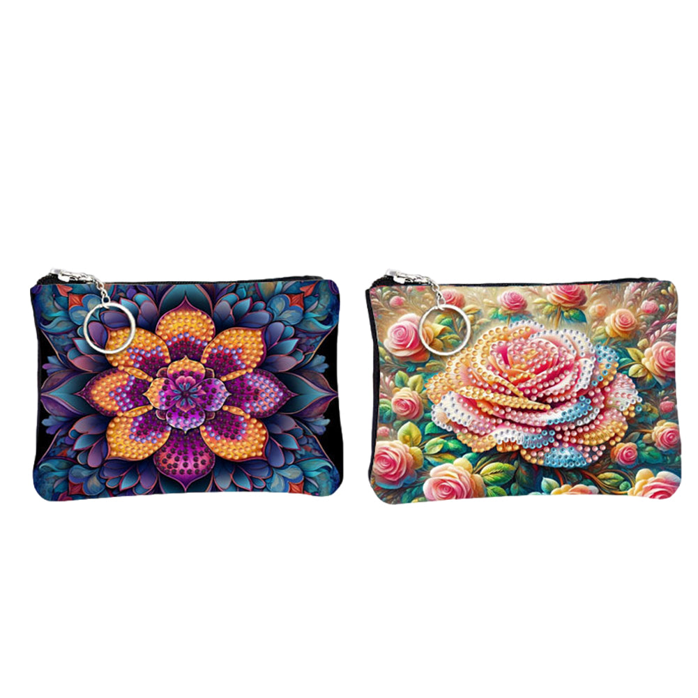 DIY Diamond Art Diamond Dot Diamond Card Pack 5D Diamond Painting Coin Pouch
