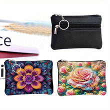 Load image into Gallery viewer, DIY Diamond Art Diamond Dot Diamond Card Pack 5D Diamond Painting Coin Pouch
