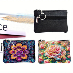DIY Diamond Art Diamond Dot Diamond Card Pack 5D Diamond Painting Coin Pouch