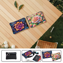 Load image into Gallery viewer, DIY Diamond Art Diamond Dot Diamond Card Pack 5D Diamond Painting Coin Pouch
