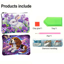 Load image into Gallery viewer, DIY Diamond Art Diamond Dot Diamond Card Pack 5D Diamond Painting Coin Pouch
