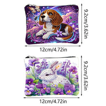 Load image into Gallery viewer, DIY Diamond Art Diamond Dot Diamond Card Pack 5D Diamond Painting Coin Pouch
