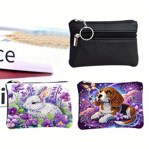 DIY Diamond Art Diamond Dot Diamond Card Pack 5D Diamond Painting Coin Pouch
