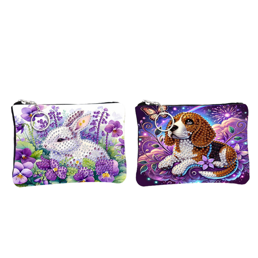 DIY Diamond Art Diamond Dot Diamond Card Pack 5D Diamond Painting Coin Pouch