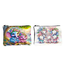 Load image into Gallery viewer, DIY Diamond Art Diamond Dot Diamond Card Pack 5D Diamond Painting Coin Pouch
