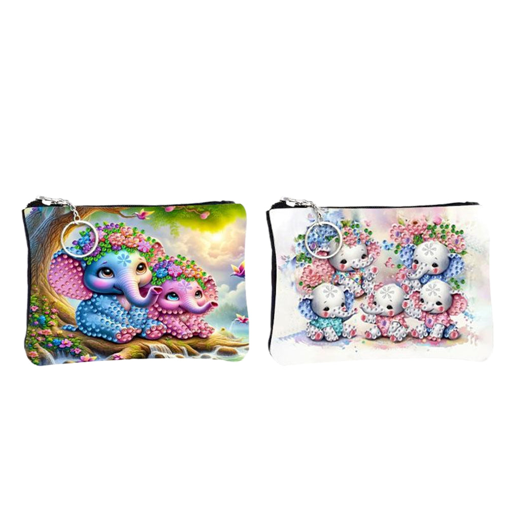 DIY Diamond Art Diamond Dot Diamond Card Pack 5D Diamond Painting Coin Pouch