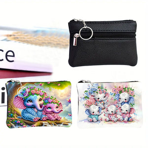 DIY Diamond Art Diamond Dot Diamond Card Pack 5D Diamond Painting Coin Pouch