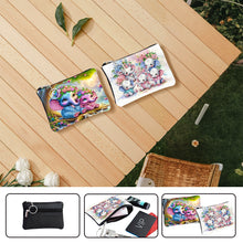 Load image into Gallery viewer, DIY Diamond Art Diamond Dot Diamond Card Pack 5D Diamond Painting Coin Pouch
