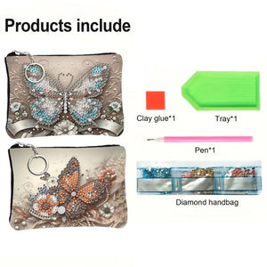DIY Diamond Art Diamond Dot Diamond Card Pack 5D Diamond Painting Coin Pouch