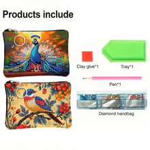 Load image into Gallery viewer, DIY Diamond Art Diamond Dot Diamond Card Pack 5D Diamond Painting Coin Pouch
