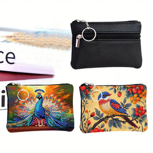DIY Diamond Art Diamond Dot Diamond Card Pack 5D Diamond Painting Coin Pouch