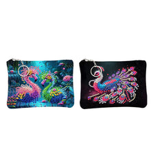 Load image into Gallery viewer, DIY Diamond Art Diamond Dot Diamond Card Pack 5D Diamond Painting Coin Pouch
