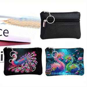 DIY Diamond Art Diamond Dot Diamond Card Pack 5D Diamond Painting Coin Pouch