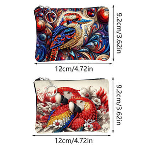 DIY Diamond Art Diamond Dot Diamond Card Pack 5D Diamond Painting Coin Pouch