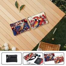 Load image into Gallery viewer, DIY Diamond Art Diamond Dot Diamond Card Pack 5D Diamond Painting Coin Pouch
