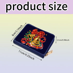 DIY Diamond Art Diamond Dot Card Pack 5D Diamond Painting Coin Pouch Craft Gift