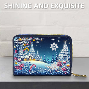 DIY Diamond Art Diamond Dot Card Pack 5D Diamond Painting Coin Pouch Craft Gift